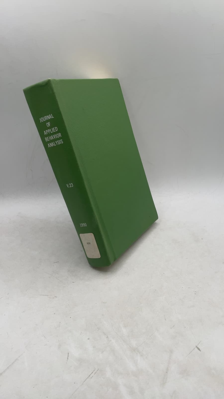 Journal of Applied Behavior Analysis, Volume 23, Number 1, Spring 1990 by E. Scott Geller (Editor) - front cover