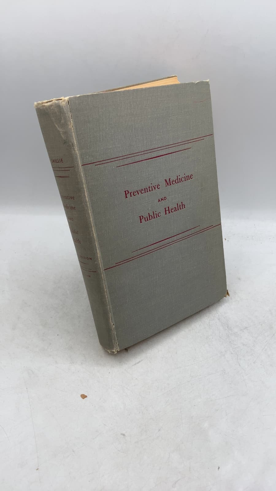 Preventive Medicine and Public Health by Wilson G. Smillie - front cover