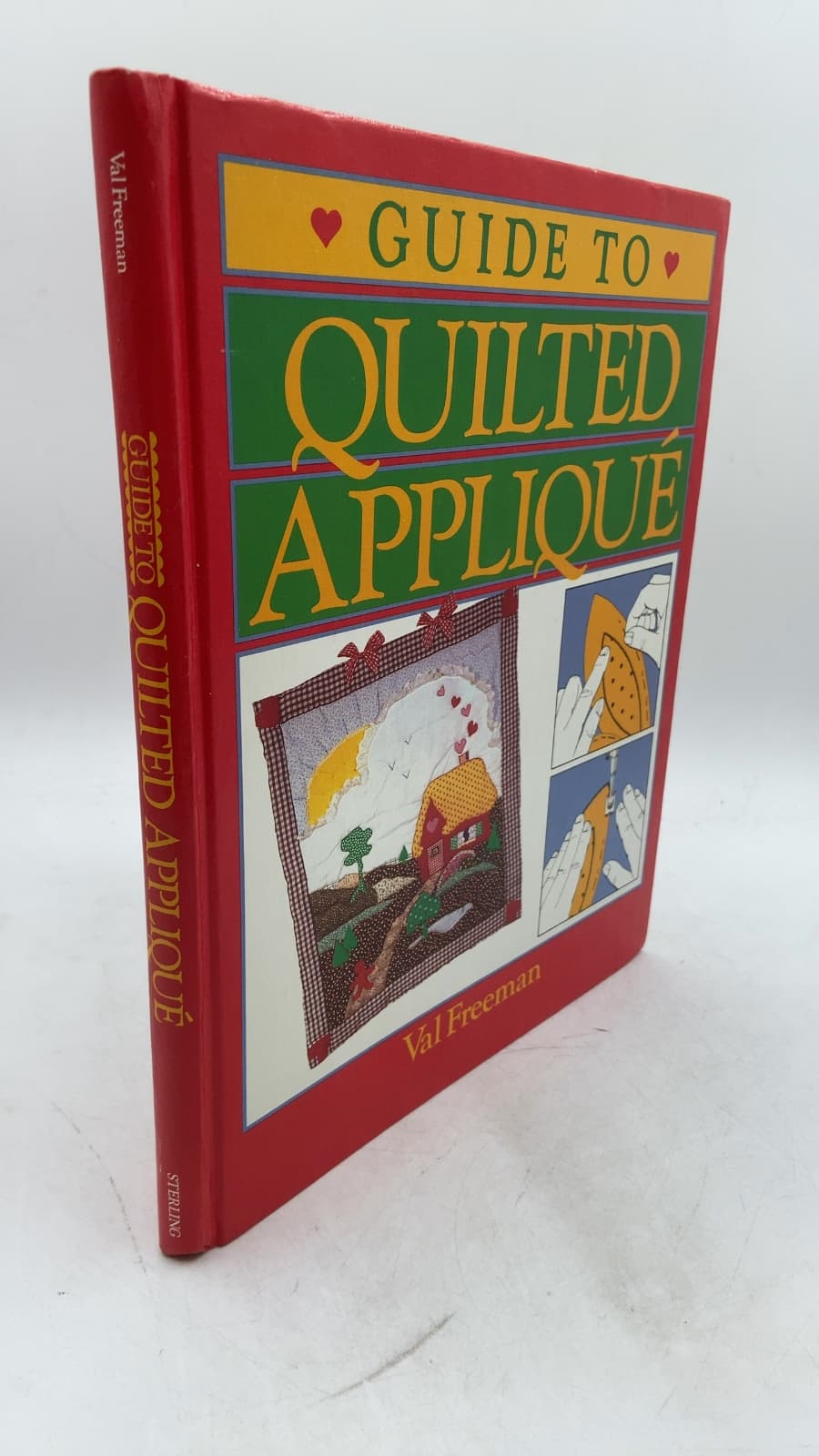 Guide to Quilted Appliqué by Val Freeman - front cover