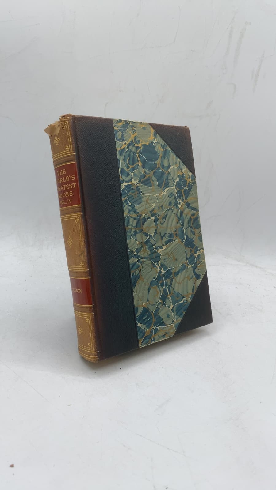 The World's Greatest Books Vol. IV Fiction by Lord Northcliffe (Alfred Harmsworth) and S. S. McClure - front cover