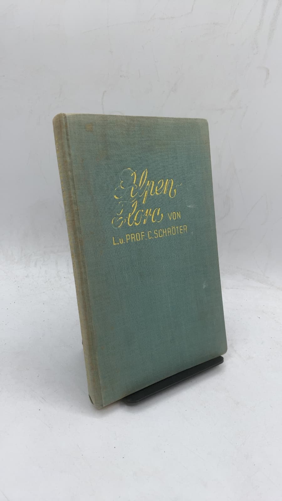 Taschenflora des Alpen-Wanderers by Ludwig Schröter, Dr. C. Schröter - front cover
