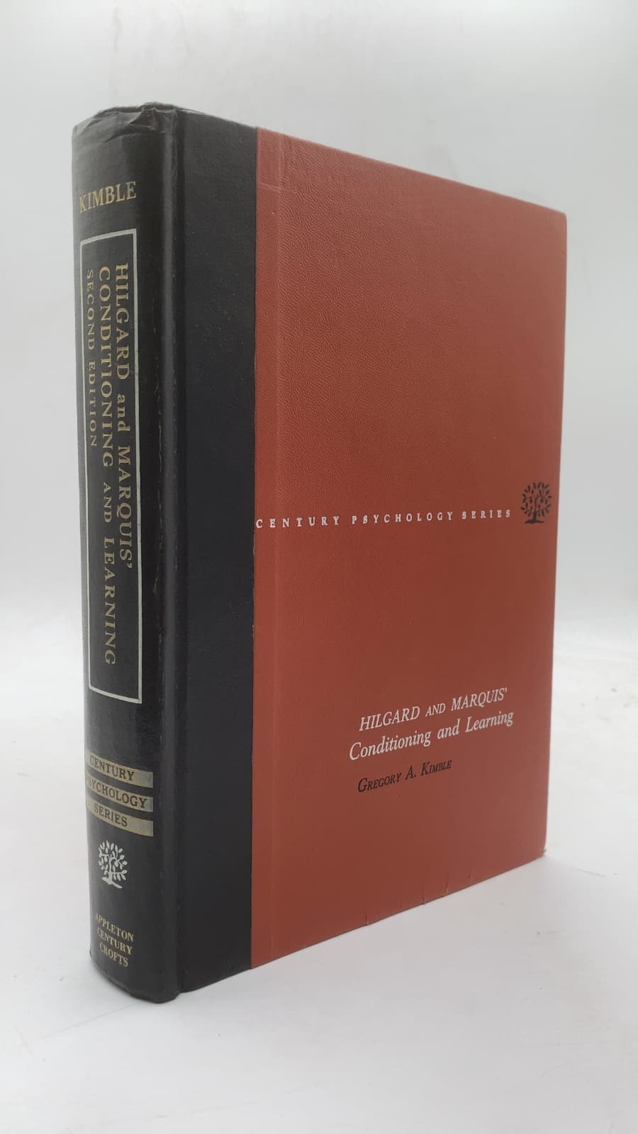 Hilgard and Marquis' Conditioning and Learning by Gregory A. Kimble - front cover
