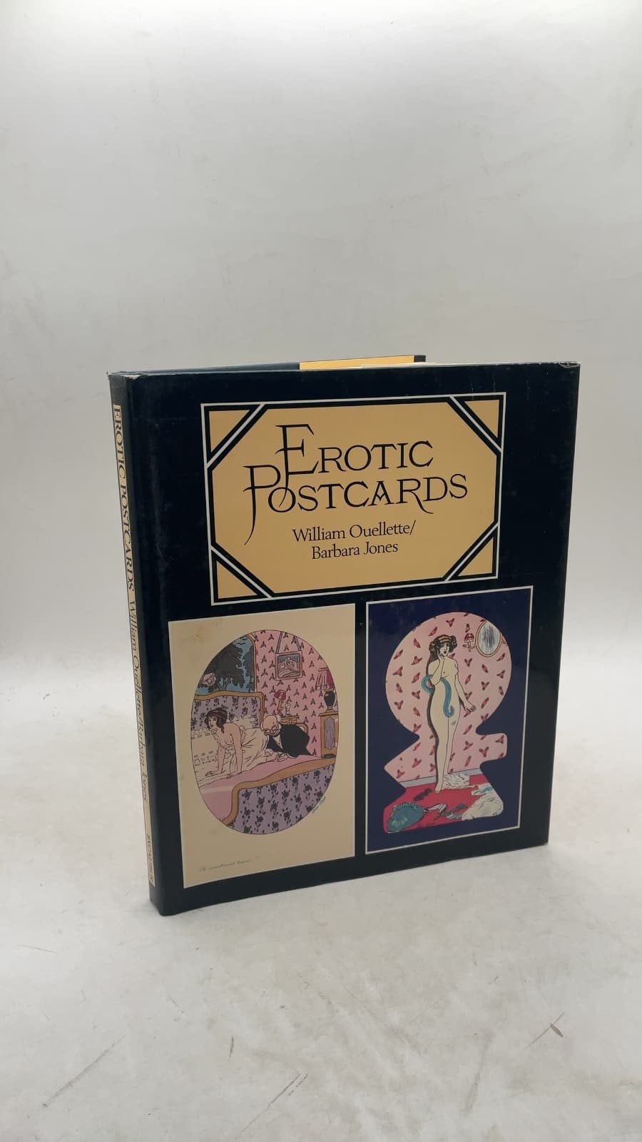 Erotic Postcards by William Ouellette/Barbara Jones - front cover