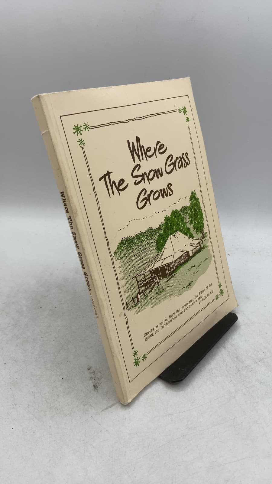 Where The Snow Grass Grows by Neil Hulm - front cover