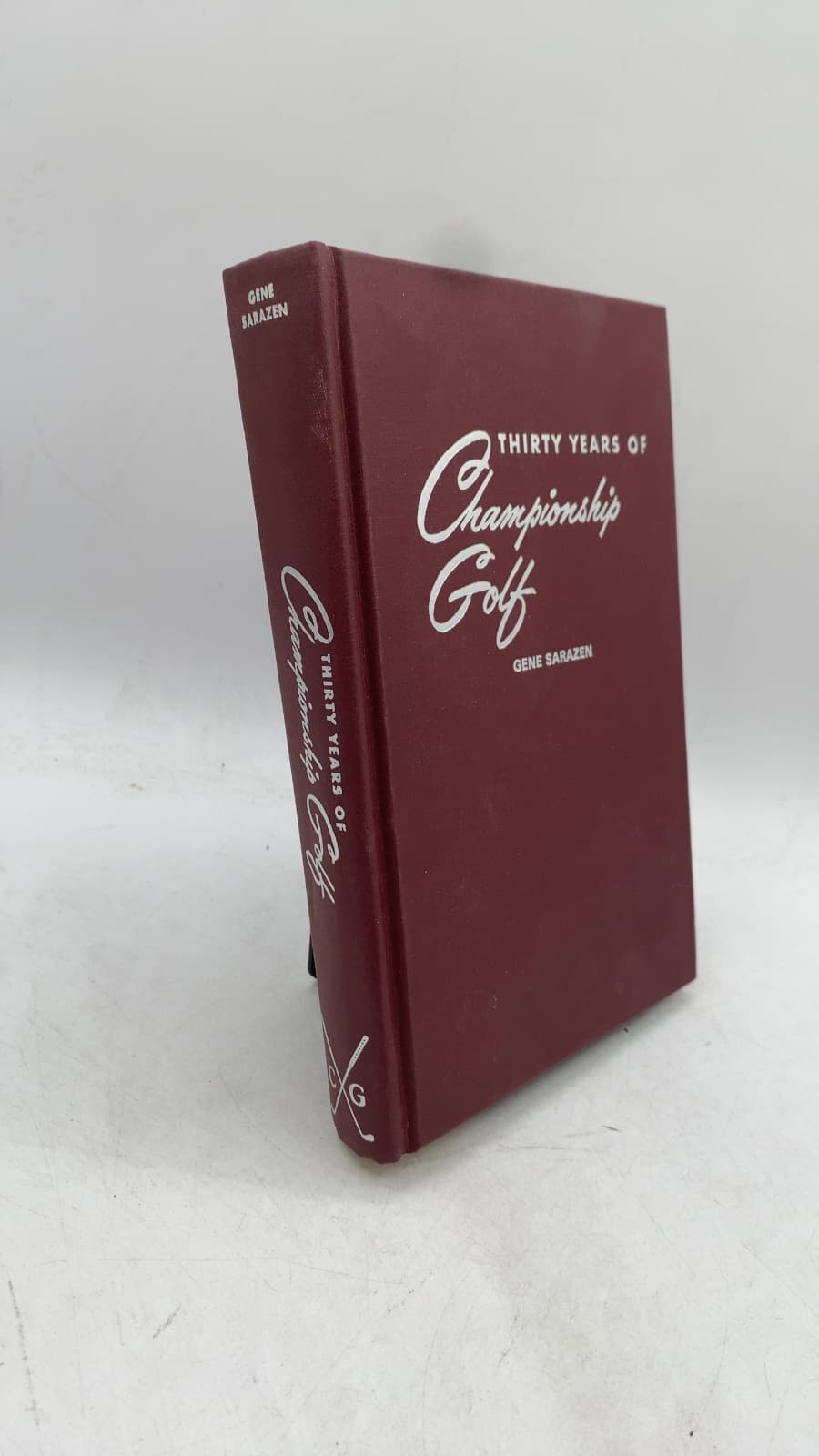 Thirty Years of Championship Golf by Gene Sarazen with Herbert Warren Wind - front cover