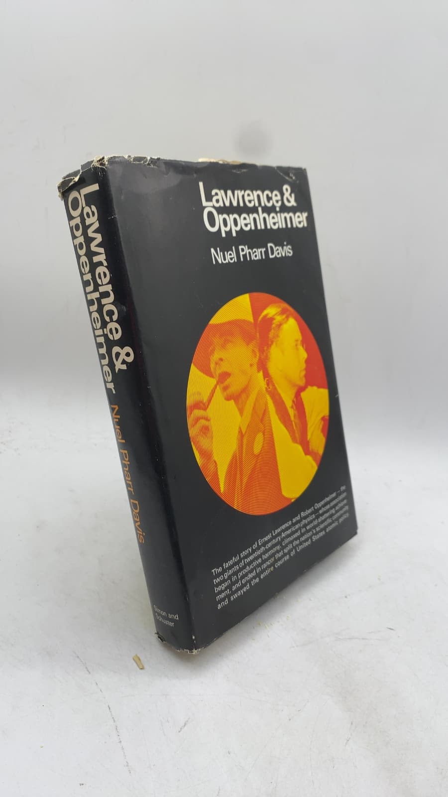 Lawrence and Oppenheimer by Nuel Pharr Davis - front cover