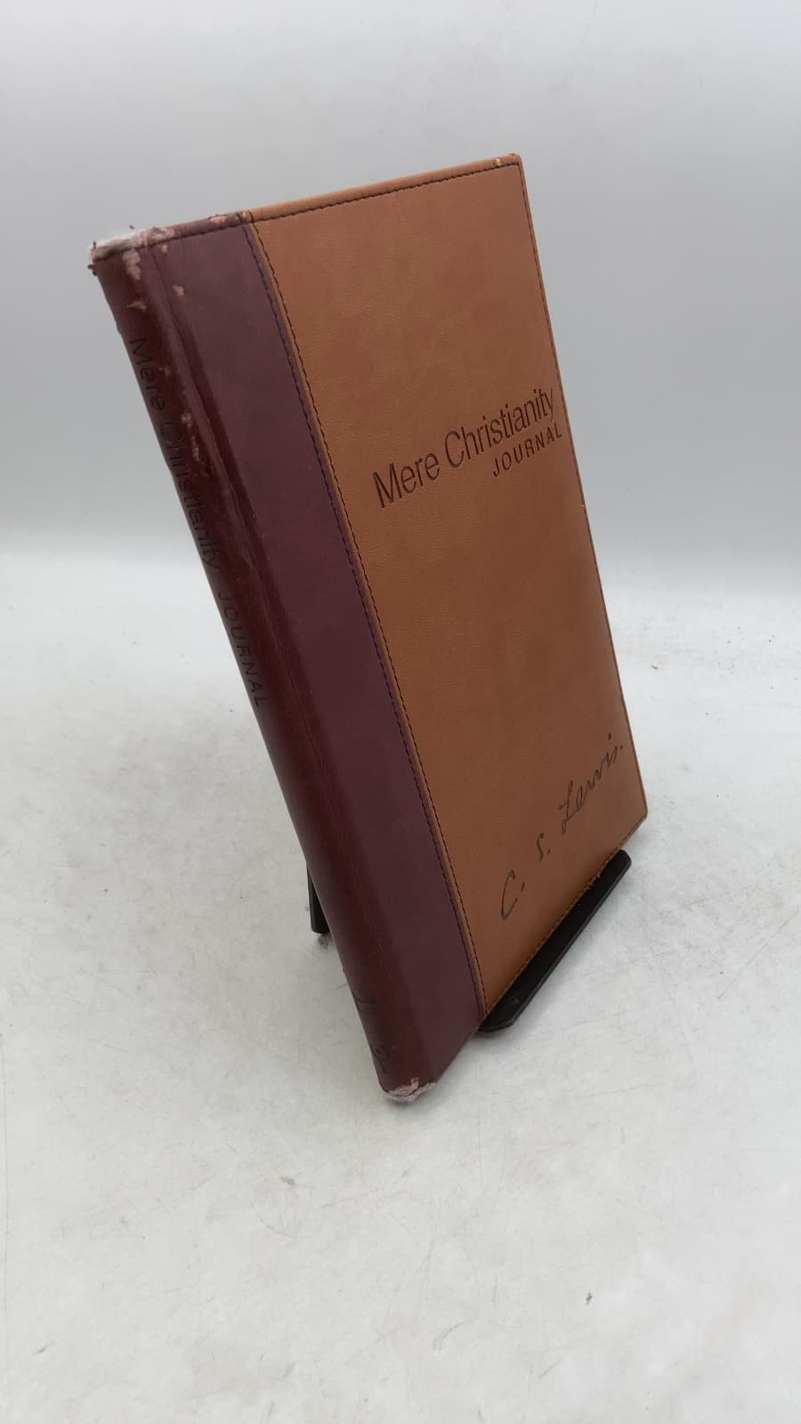 Mere Christianity Journal by C. S. Lewis - front cover