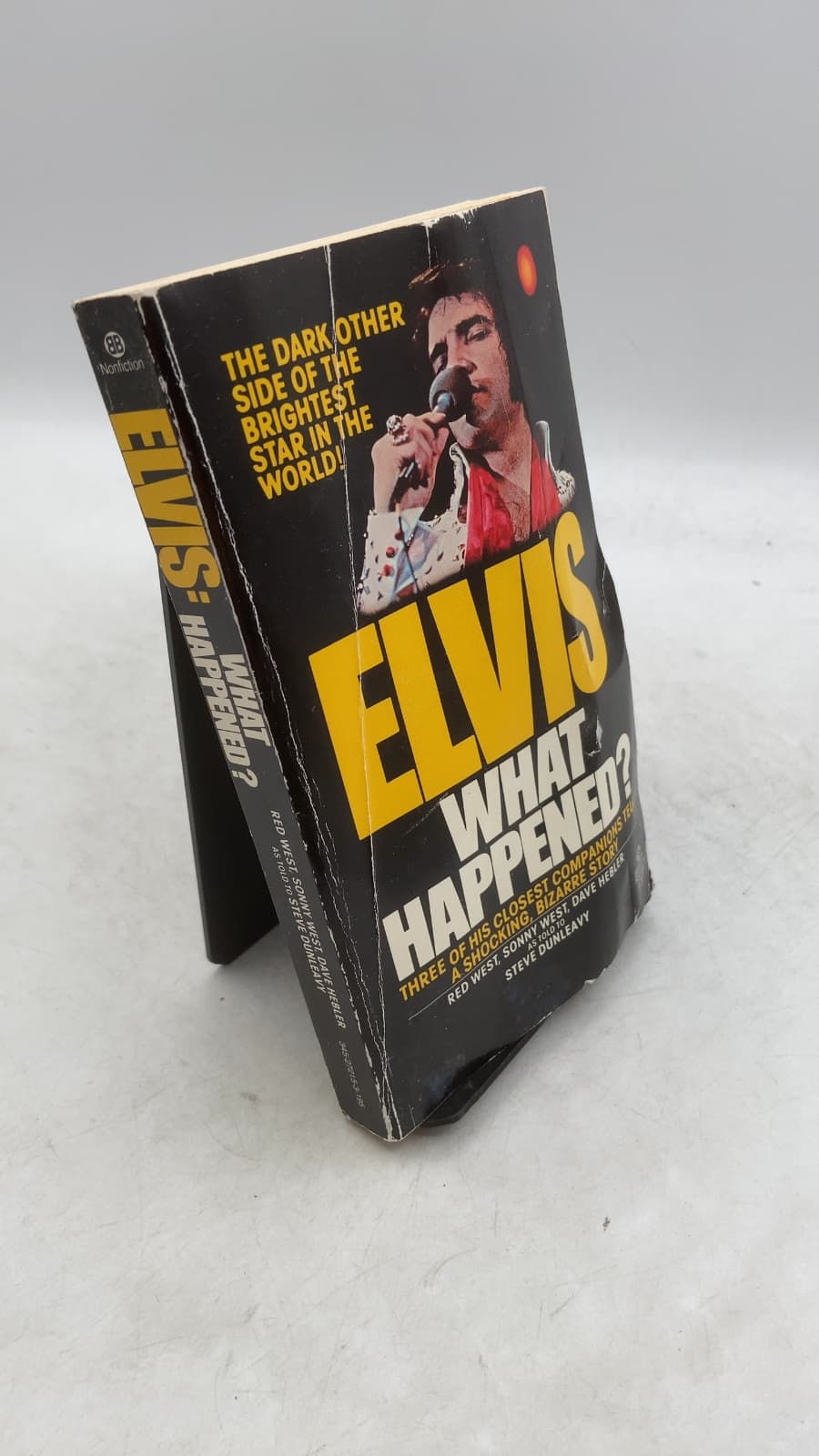 ELVIS: What Happened? by Red West, Sonny West, Dave Hebler as told to Steve Dunleavy - front cover