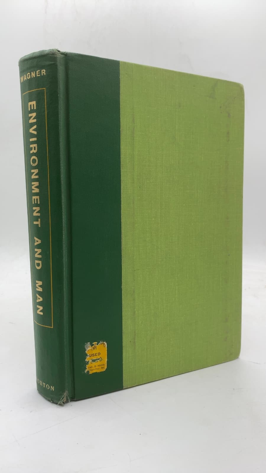 Environment and Man by Richard H. Wagner - front cover
