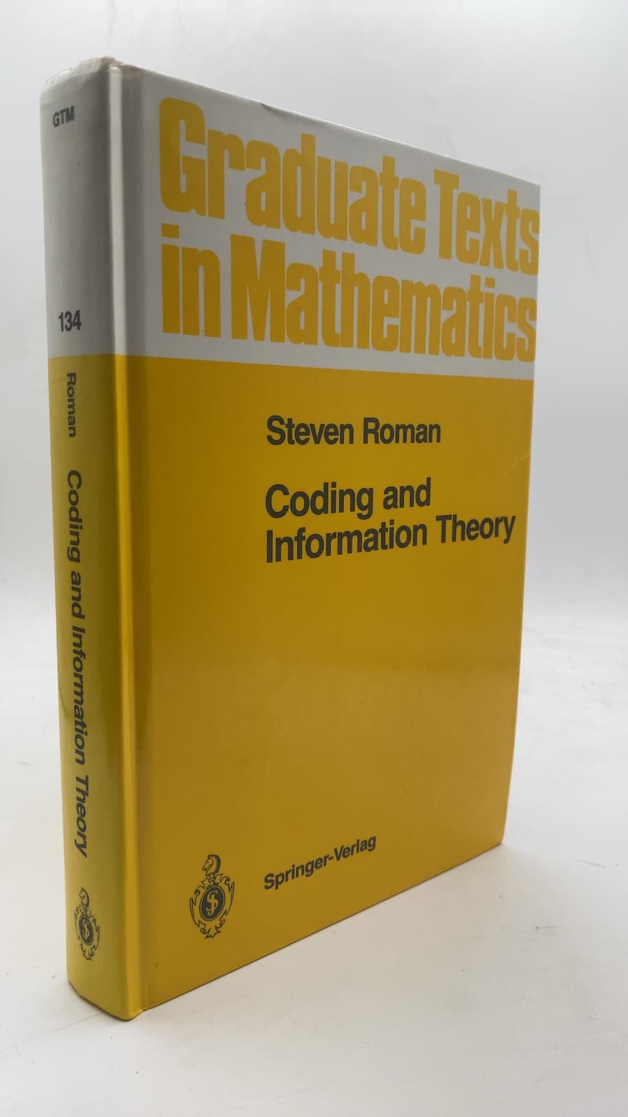 Coding and Information Theory by Steven Roman - front cover