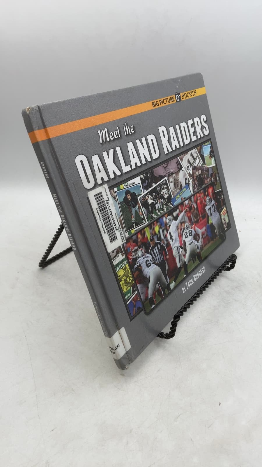 Meet the Oakland Raiders by Zack Burgess - front cover