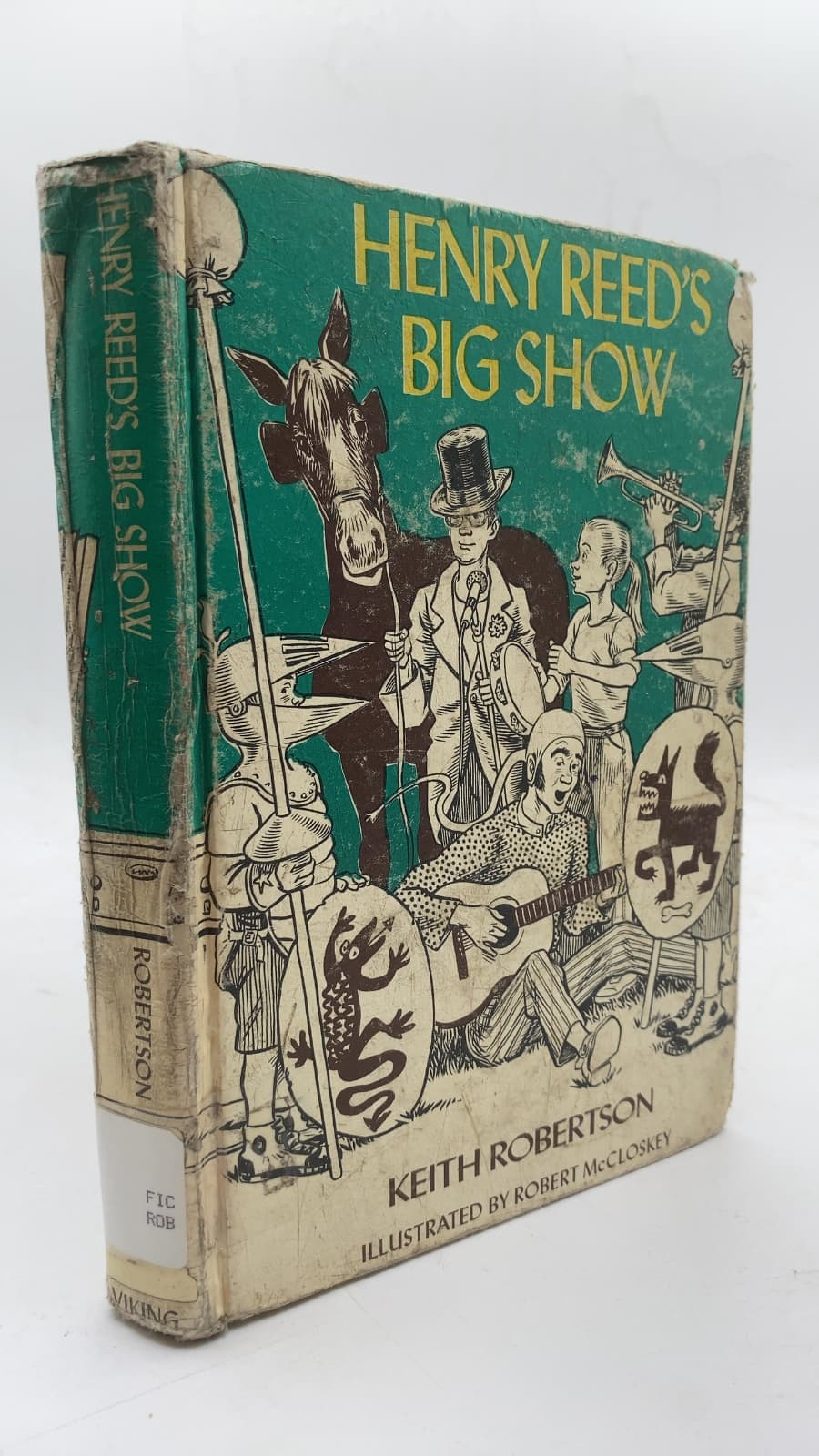 Henry Reed's Big Show by Keith Robertson - front cover