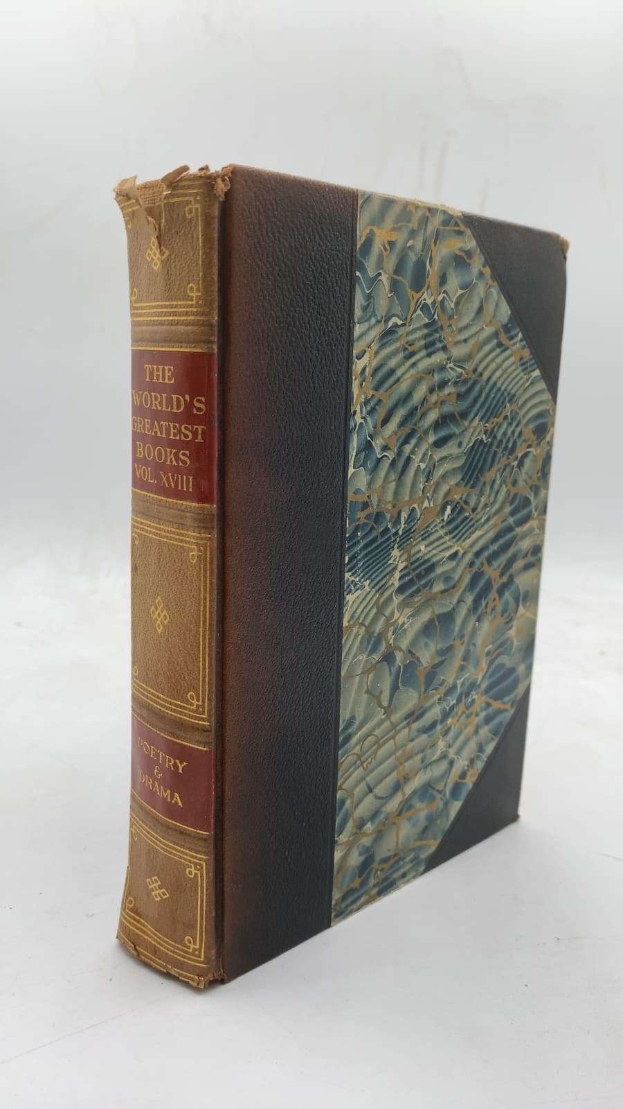 The World's Greatest Books Vol. XVIII Poetry and Drama by Lord Northcliffe (Alfred Harmsworth) and S. S. McClure (Editors) - front cover