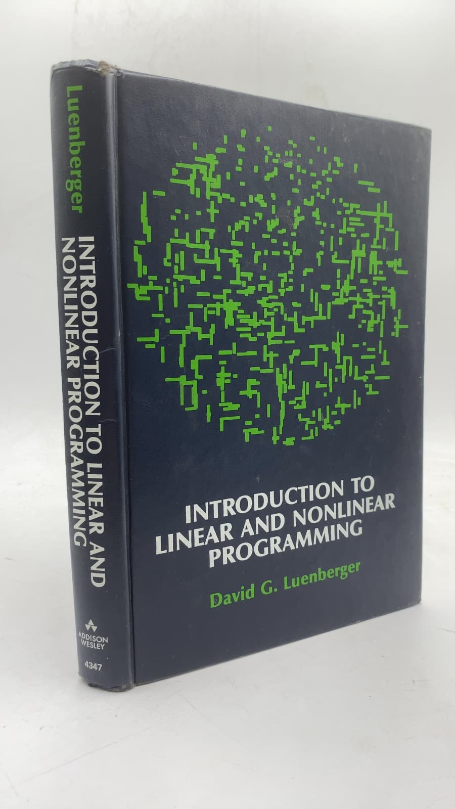 Introduction to Linear and Nonlinear Programming by David G. Luenberger - front cover