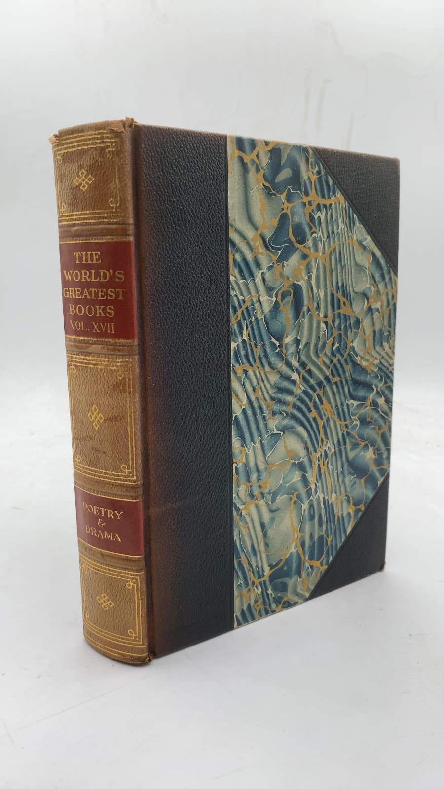 The World's Greatest Books Vol. XVII Poetry and Drama by Lord Northcliffe (Alfred Harmsworth) and S. S. McClure (Editors) - front cover
