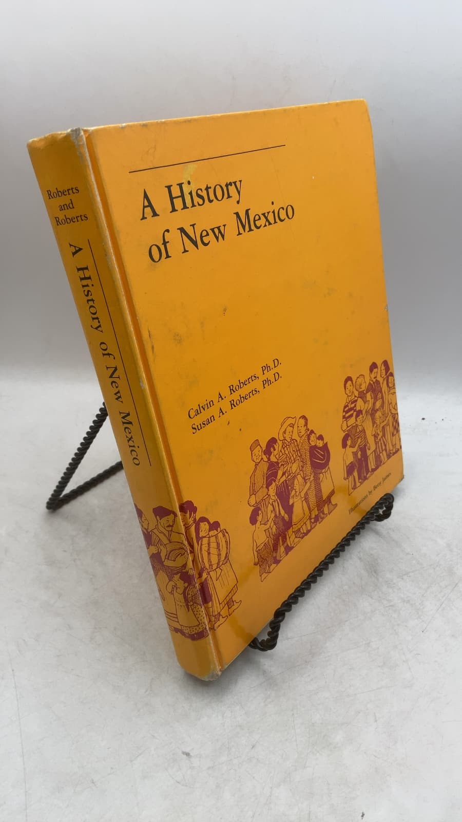 A History of New Mexico by Susan A. Roberts, Ph.D. and Calvin A. Roberts, Ph.D. - front cover