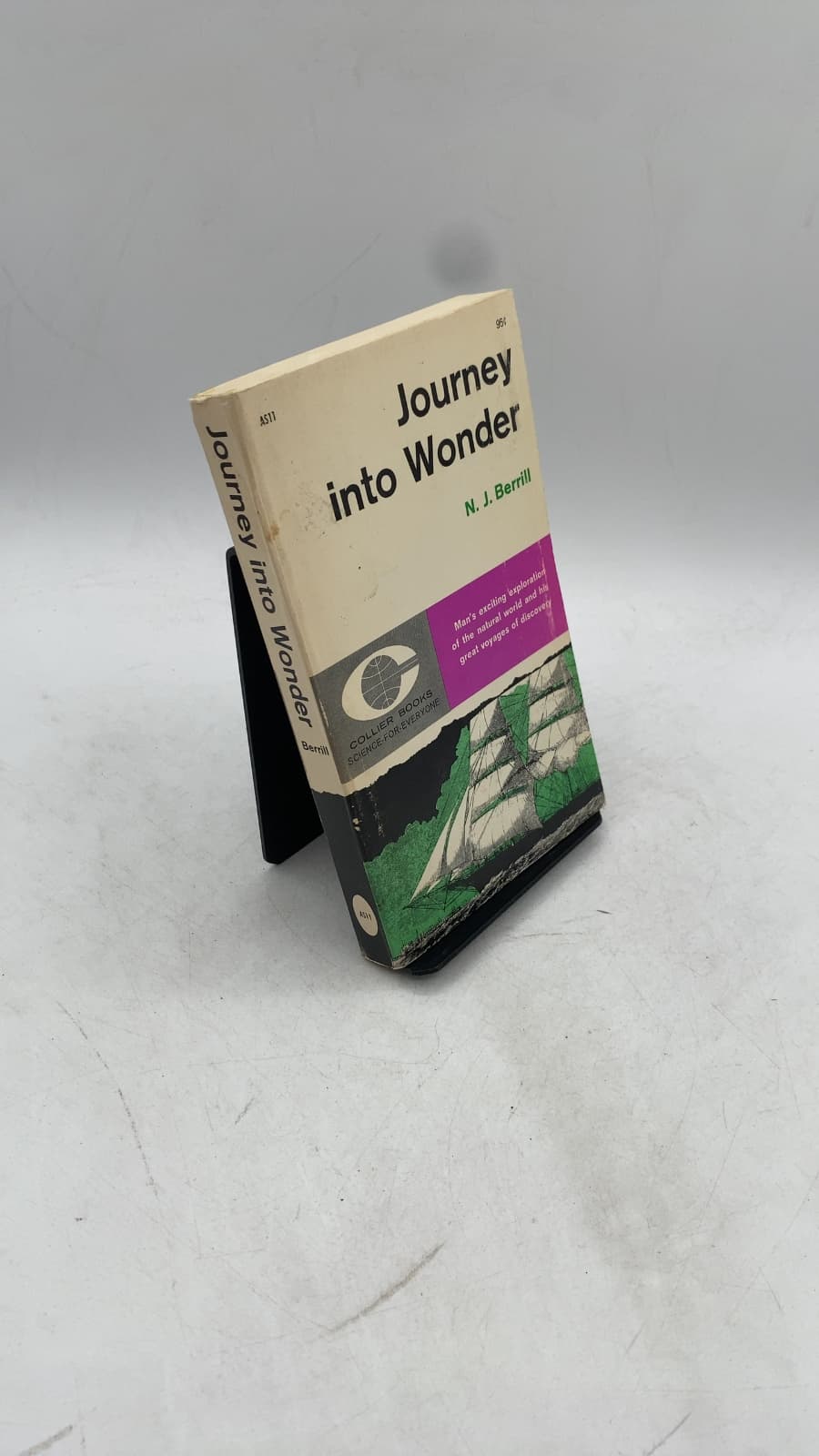 Journey into Wonder by N. J. Berrill - front cover
