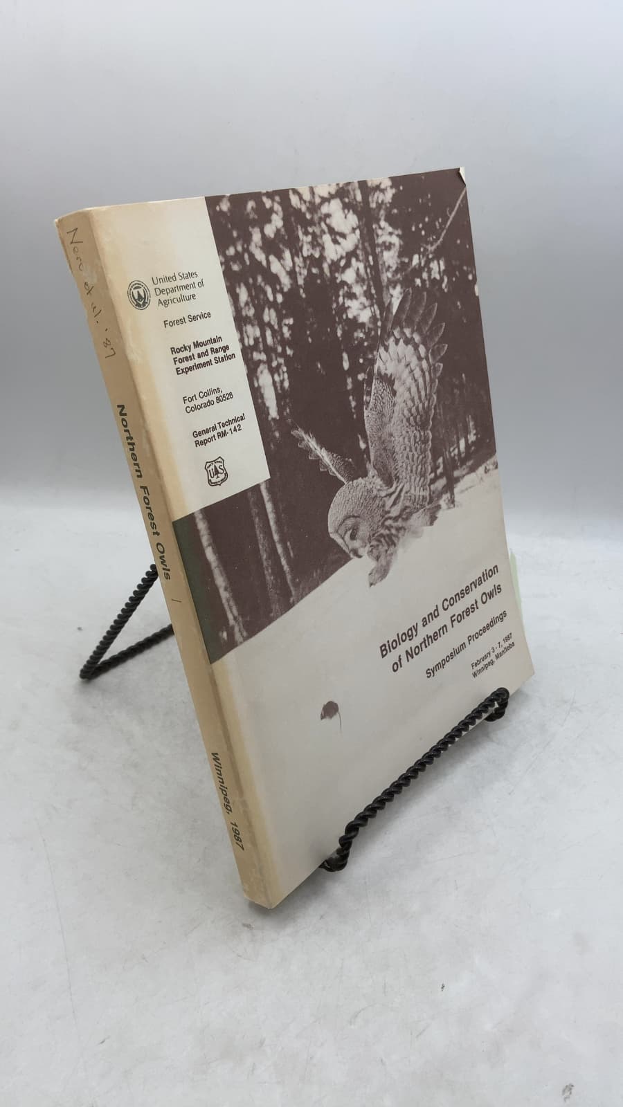 Biology and Conservation of Northern Forest Owls: Symposium Proceedings by Robert W. Nero, Richard J. Clark, Richard J. Knapton, R. H. Hamre (Editors) - front cover