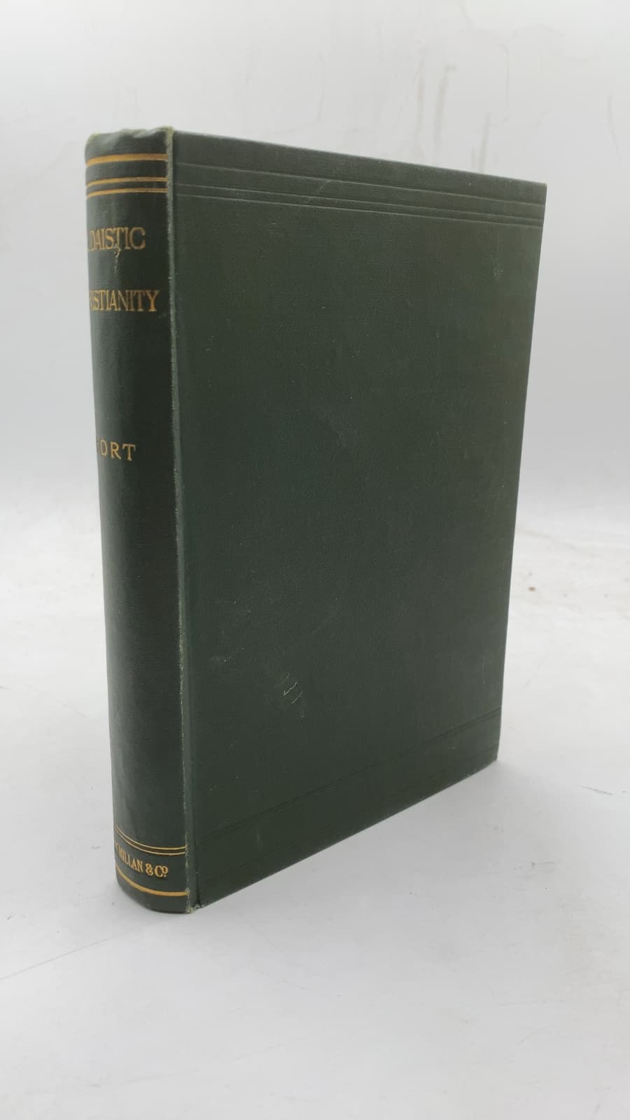 Judaistic Christianity: A Course of Lectures by Fenton John Anthony Hort D.D. - front cover