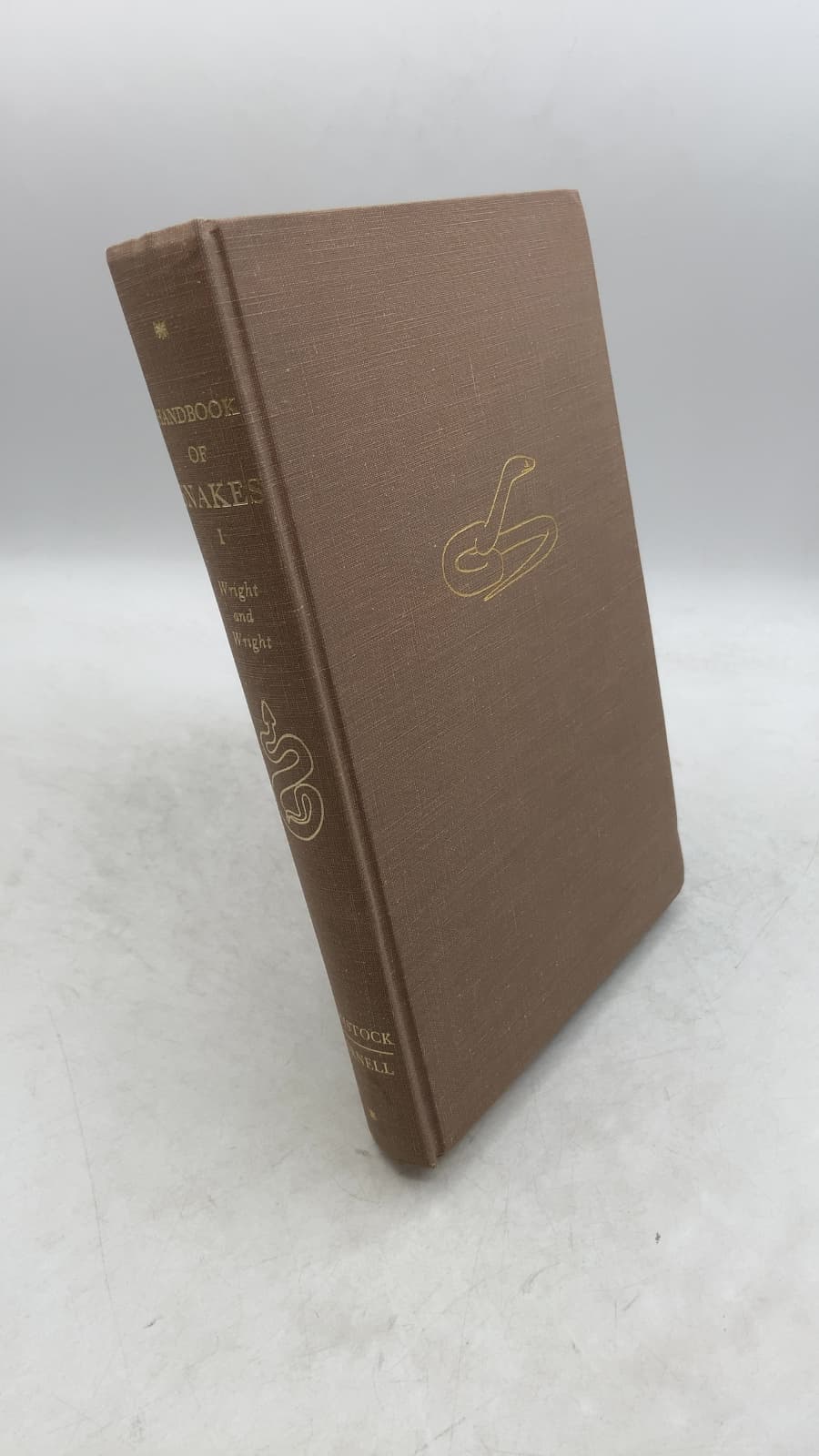 Handbook of Snakes of the United States and Canada, Volume I by Albert Hazen Wright and Anna Allen Wright - front cover
