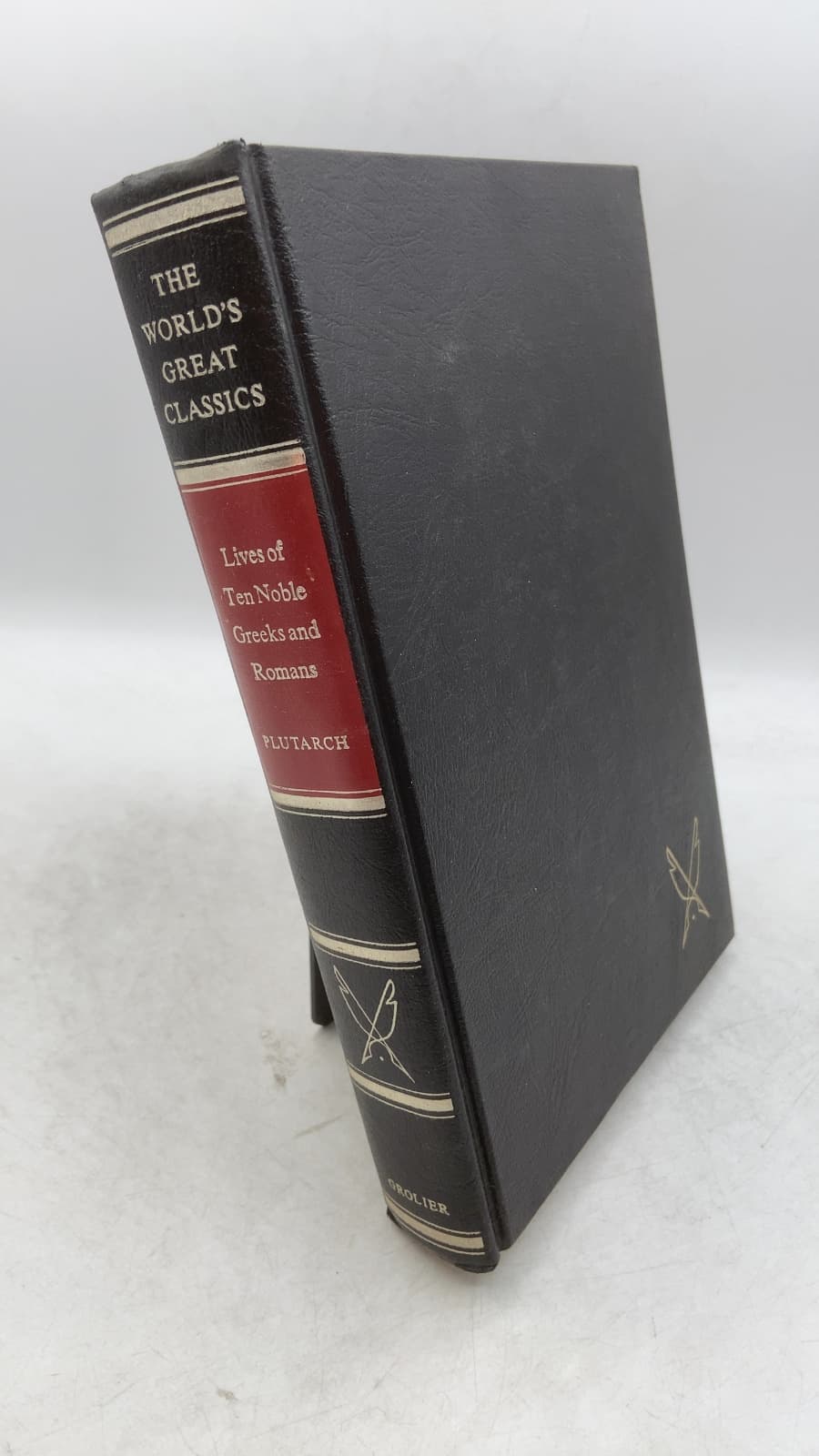 Lives of Ten Noble Greeks and Romans by Plutarch - front cover