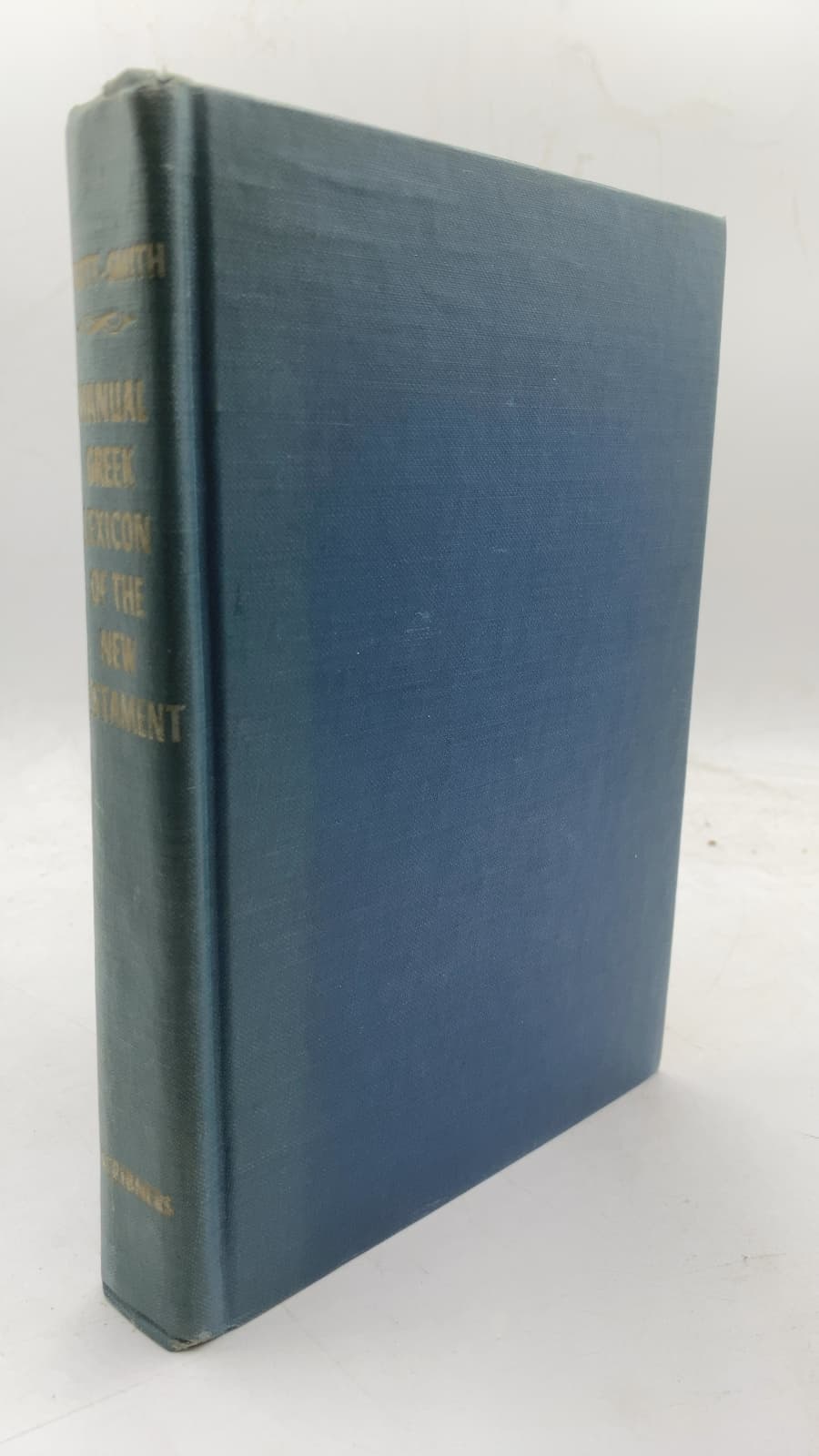 A Manual Greek Lexicon of the New Testament by G. Abbott-Smith - front cover