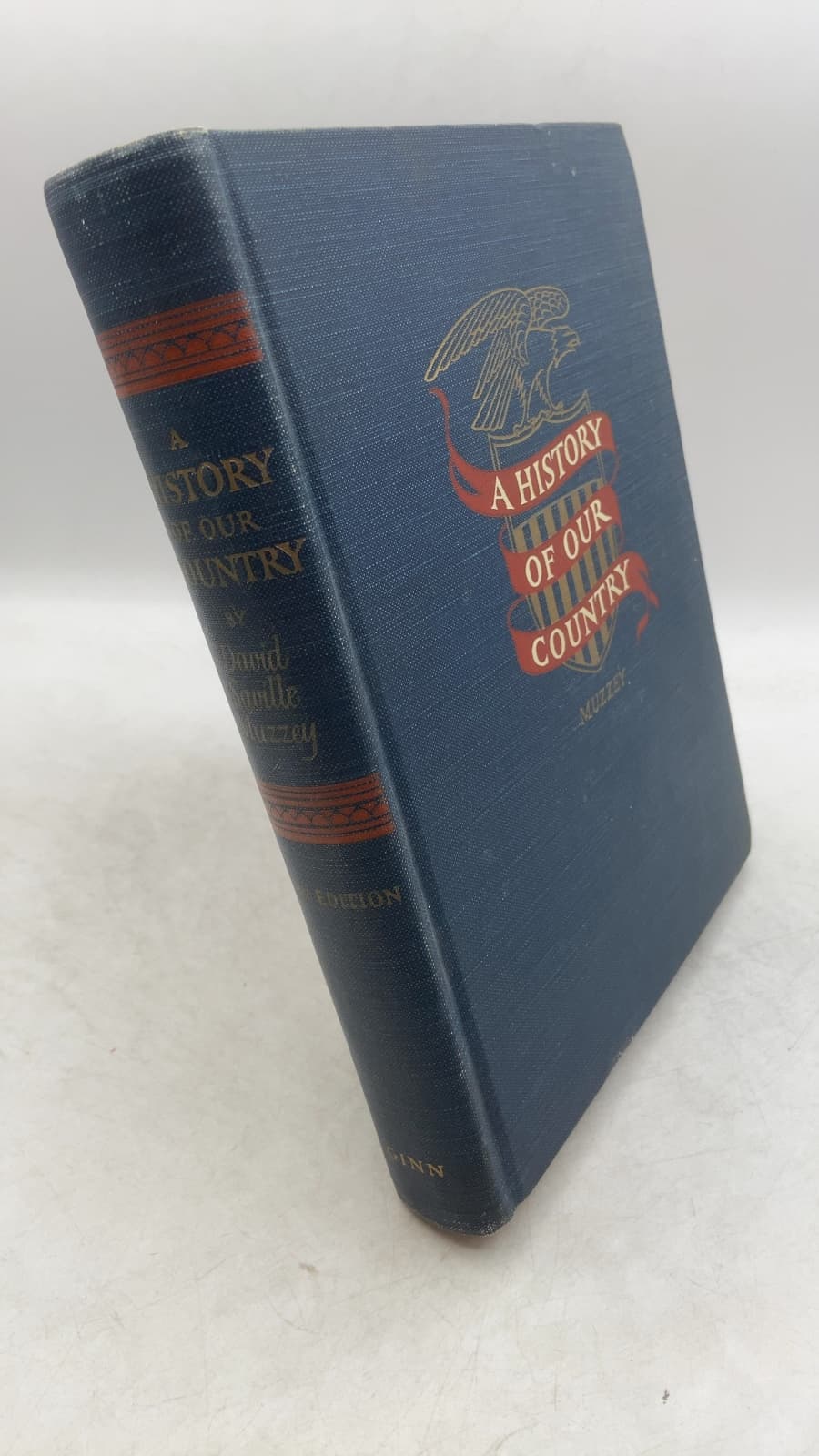A History of Our Country by David Saville Muzzey - front cover