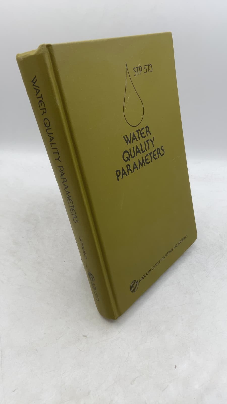 Water Quality Parameters by Silvio Barabas (General Chairman) - front cover