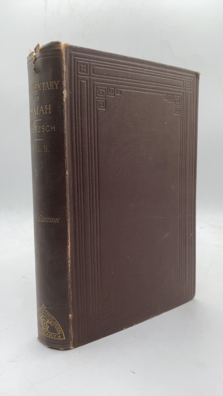 The Prophecies of Isaiah. Vol. II. by Franz Delitzsch - front cover