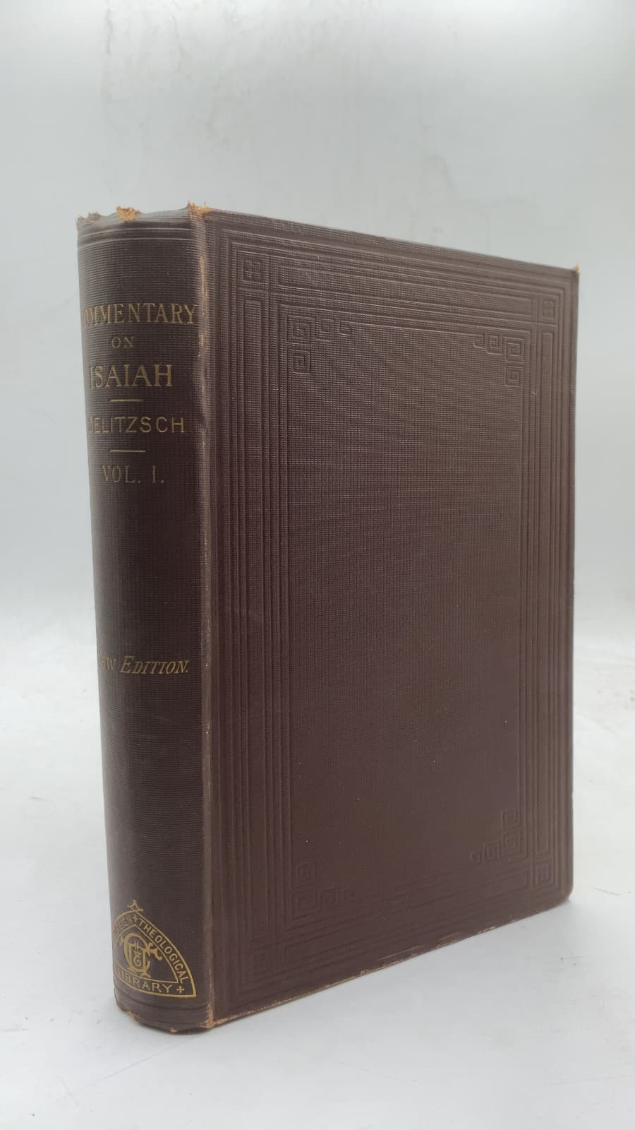 Biblical Commentary on the Prophecies of Isaiah, Vol. I. by Franz Delitzsch, D.D. - front cover