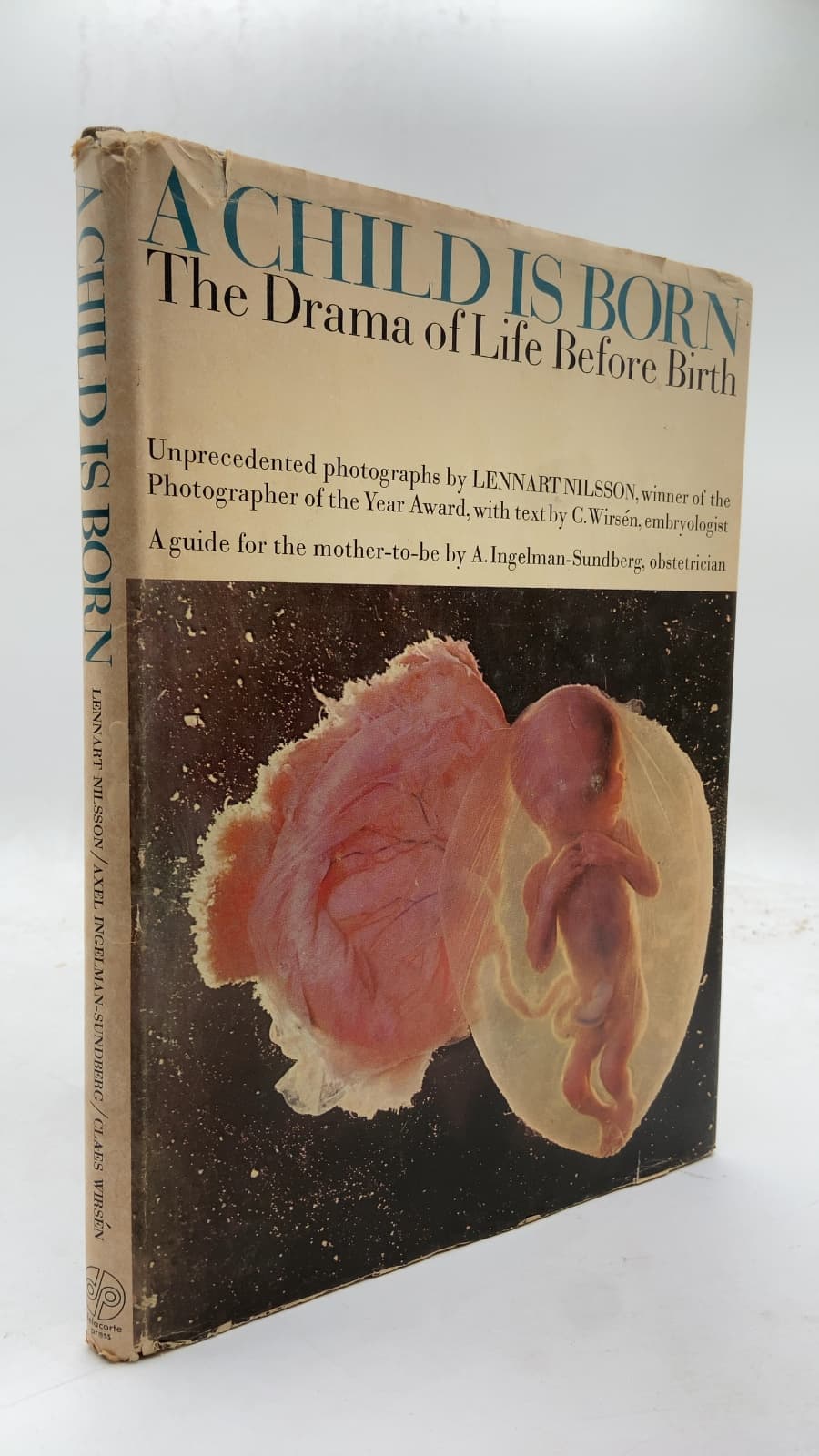 A Child Is Born by Lennart Nilsson, Axel Ingelman-Sundberg, Claes Wirsén - front cover