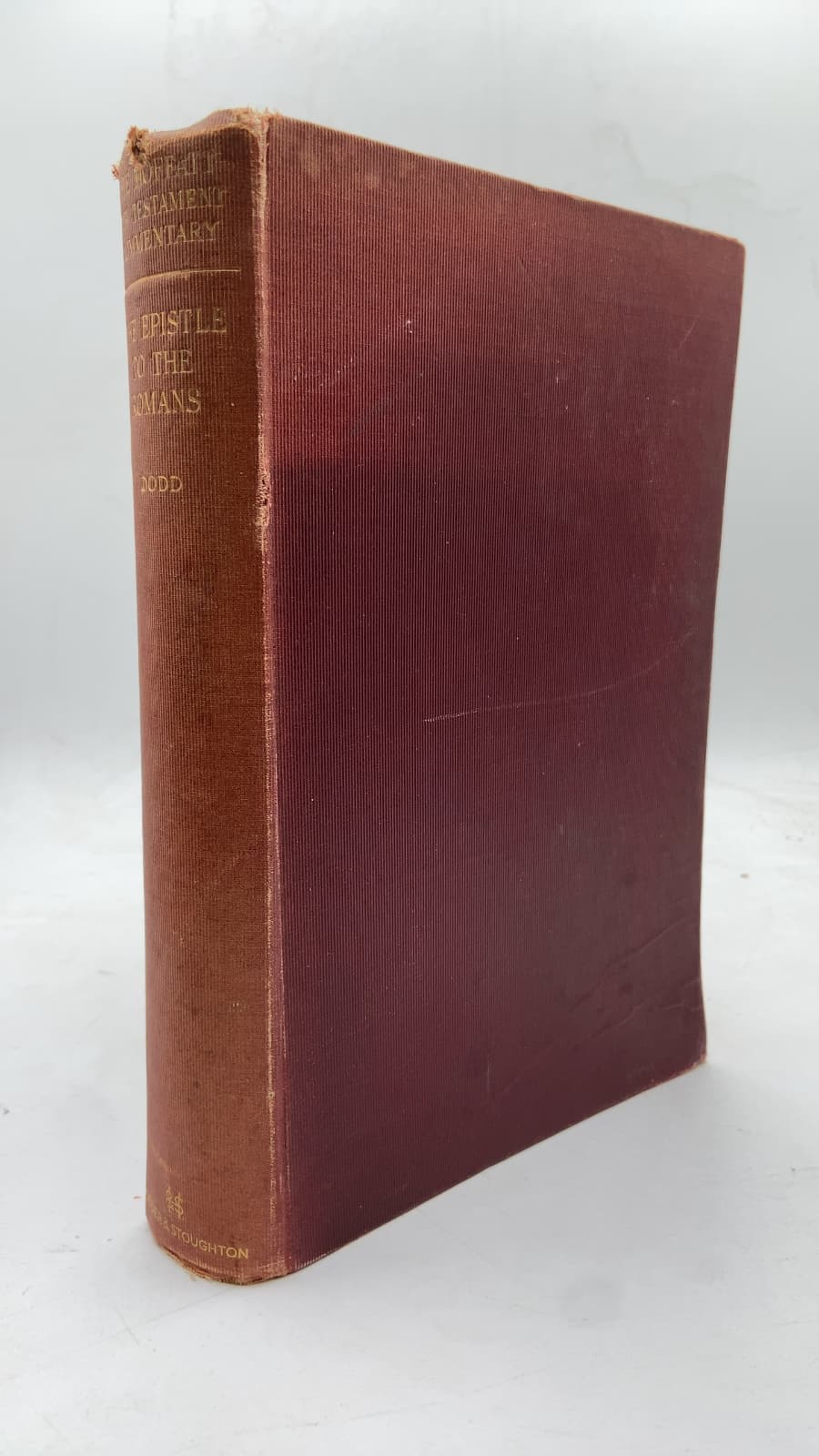 The Epistle of Paul to the Romans by C. H. Dodd - front cover