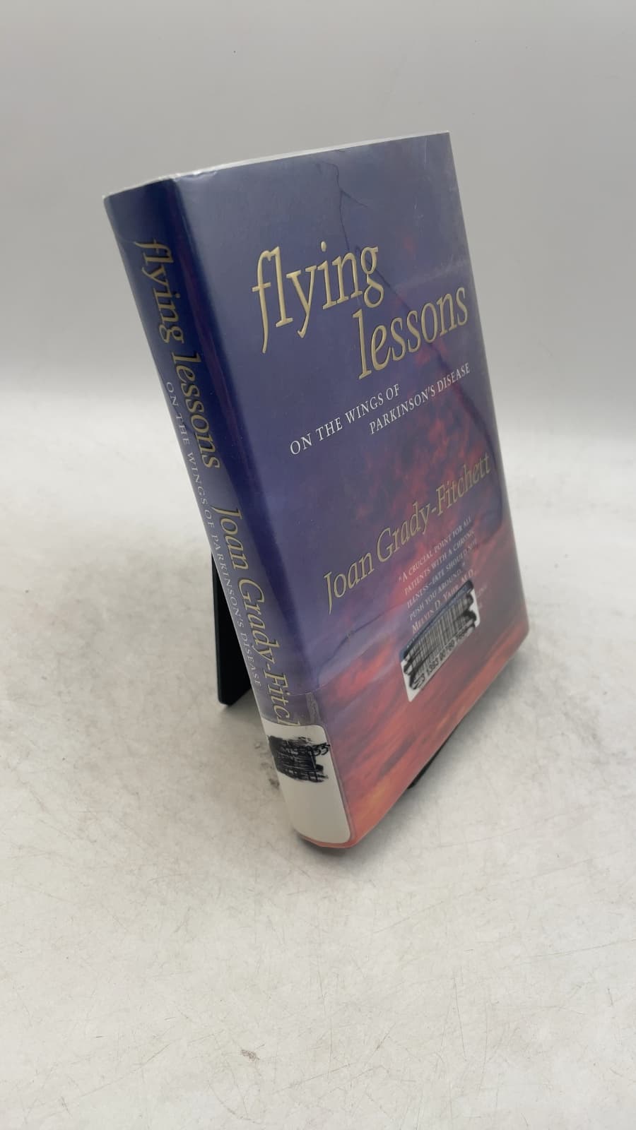 Flying Lessons: On the Wings of Parkinson's Disease by Joan Grady-Fitchett - front cover