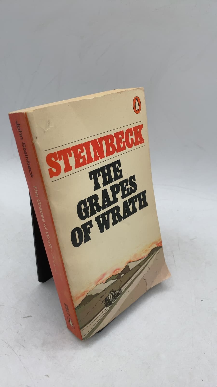The Grapes of Wrath by John Steinbeck - front cover