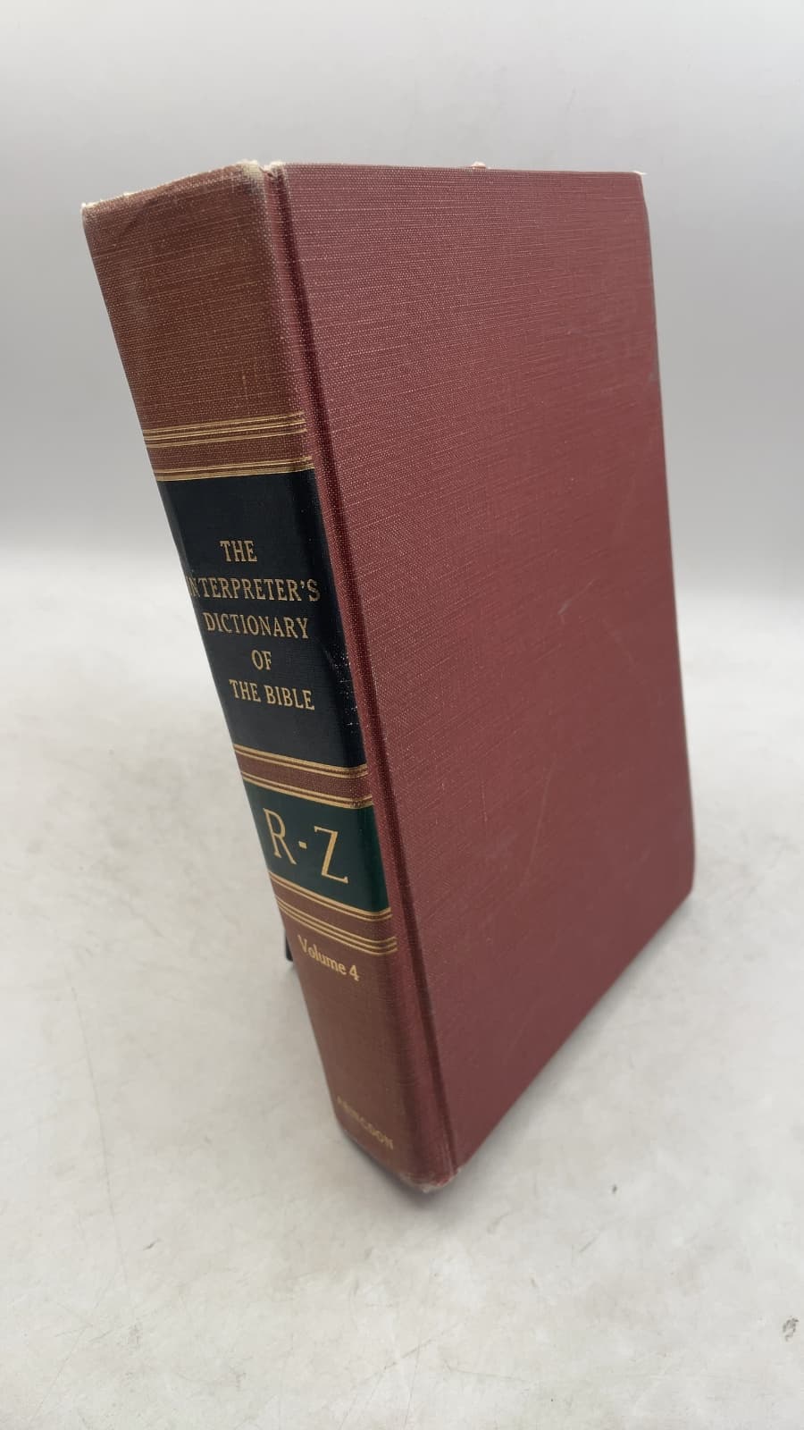The Interpreter's Dictionary of the Bible: An Illustrated Encyclopedia (Volume 4, R-Z) - front cover