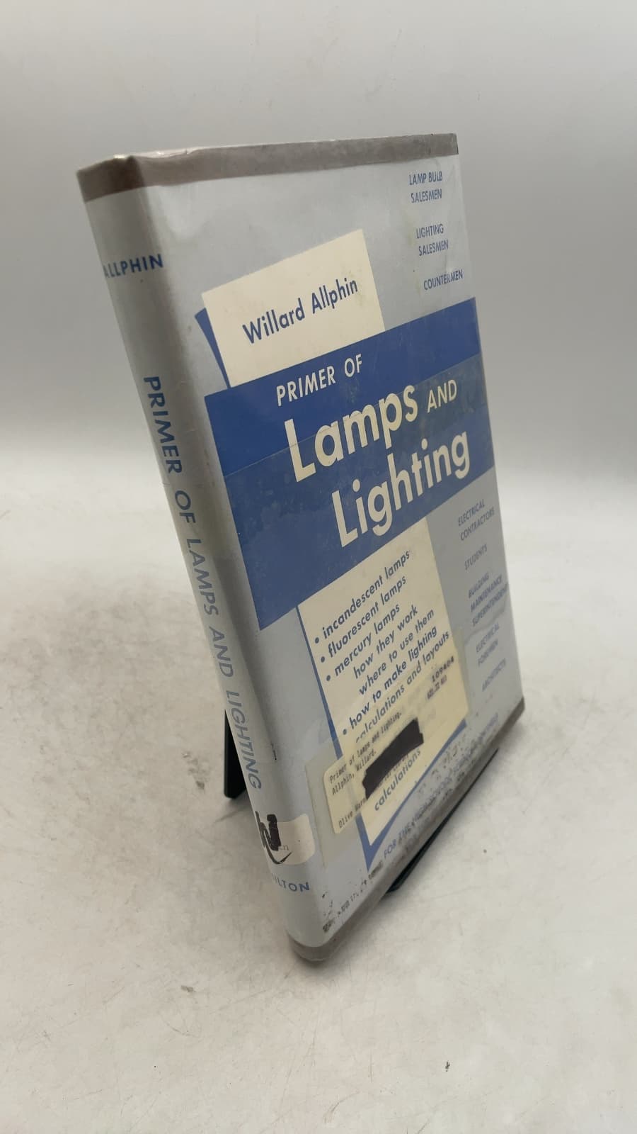 Primer of Lamps and Lighting by Willard Allphin - front cover