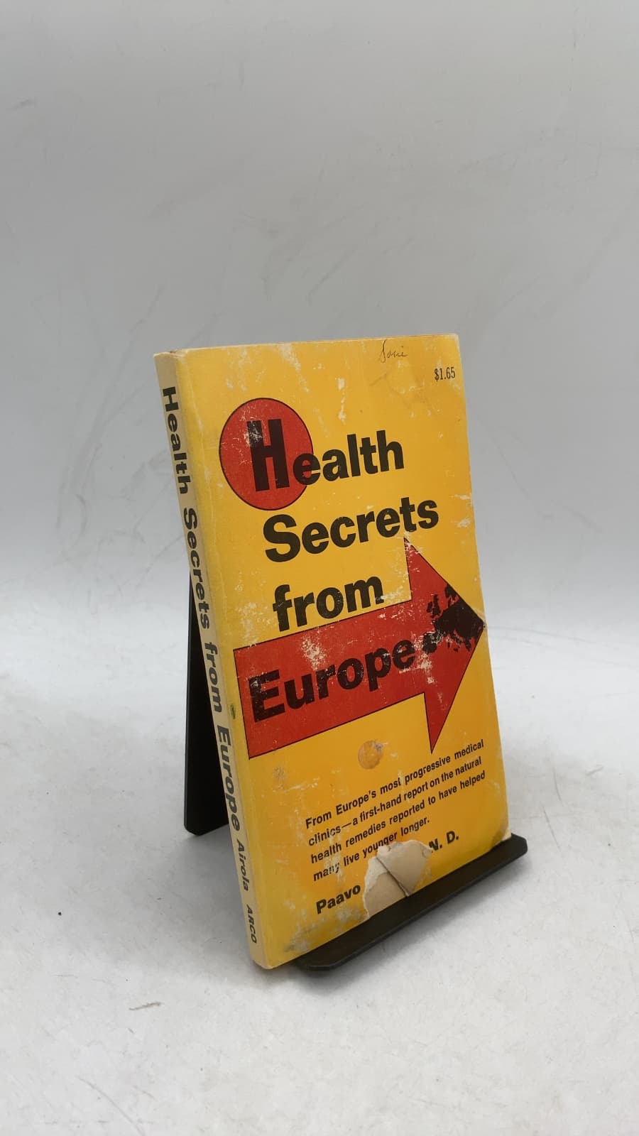 Health Secrets from Europe by Paavo O. Airola, N. D. - front cover