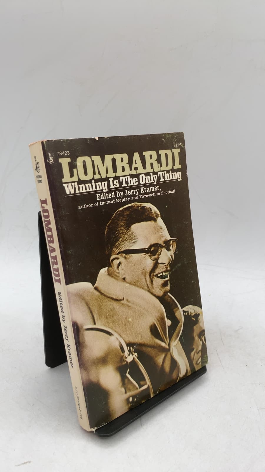 LOMBARDI: Winning Is the Only Thing by Jerry Kramer - front cover