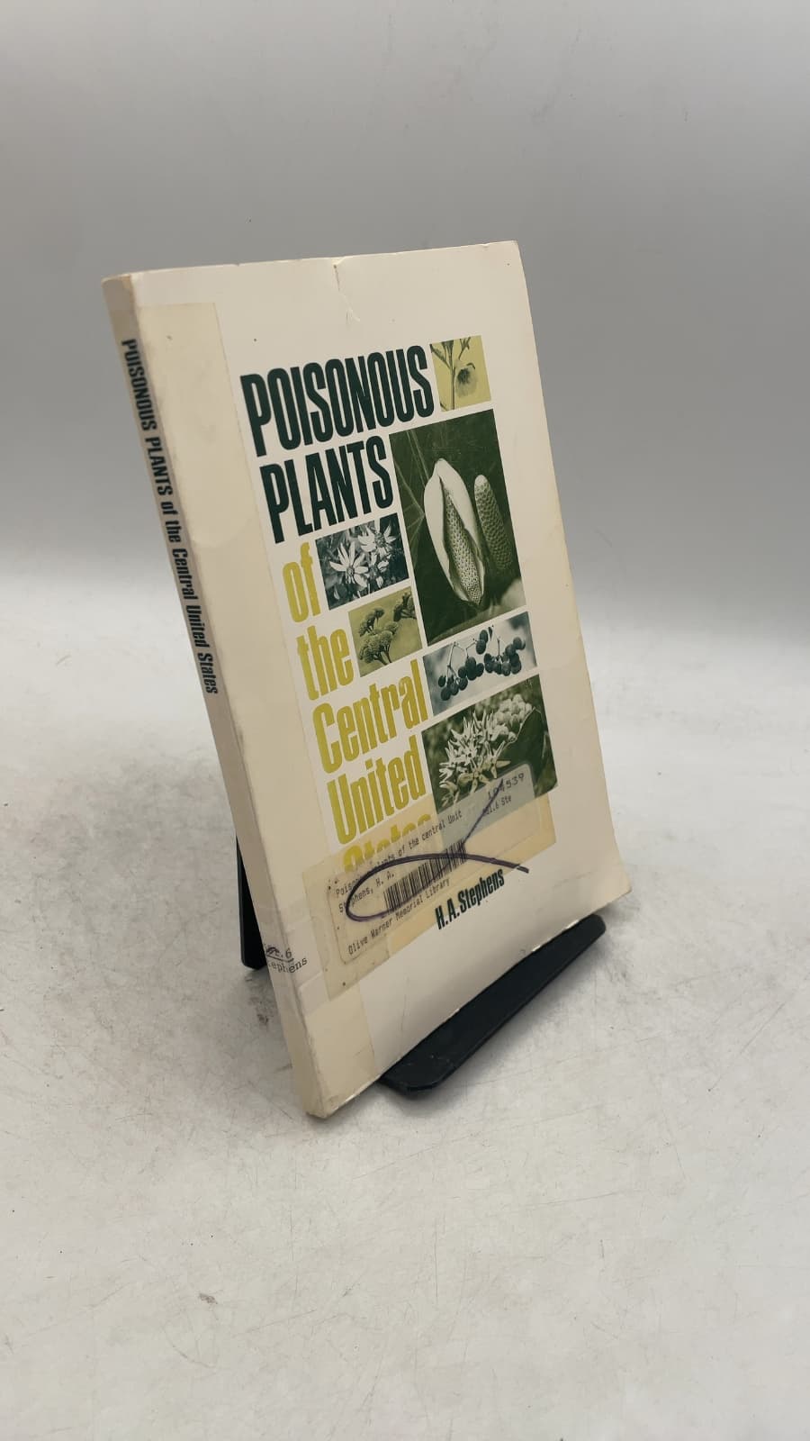 Poisonous Plants of the Central United States by H. A. Stephens - front cover