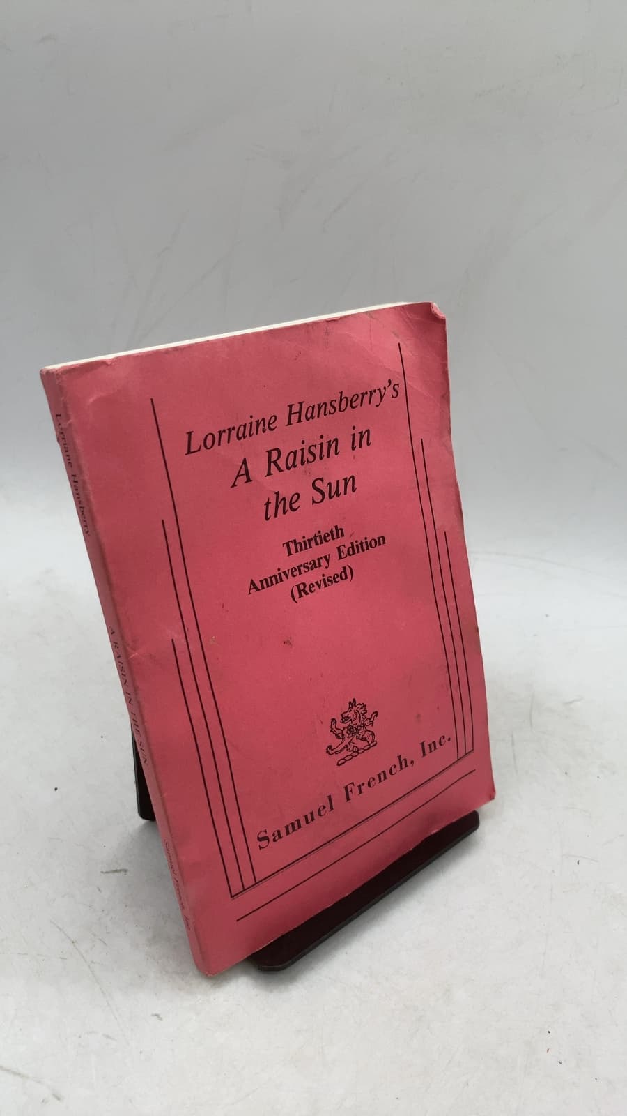 A Raisin in the Sun by Lorraine Hansberry - front cover