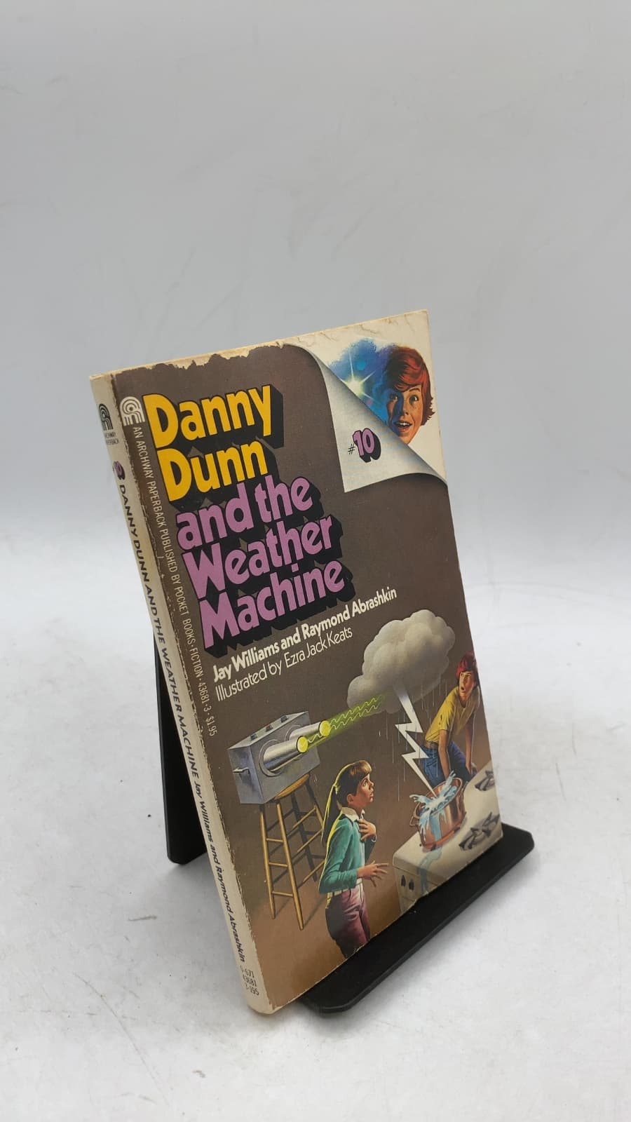 Danny Dunn and the Weather Machine by Jay Williams and Raymond Abrashkin - front cover
