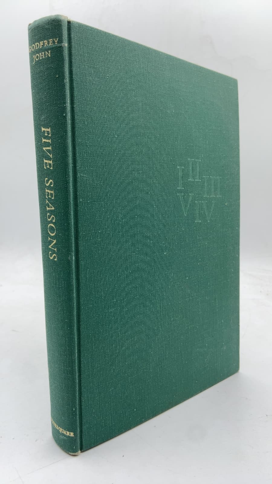 Five Seasons: selected poems and essays of Godfrey John by Godfrey John - front cover