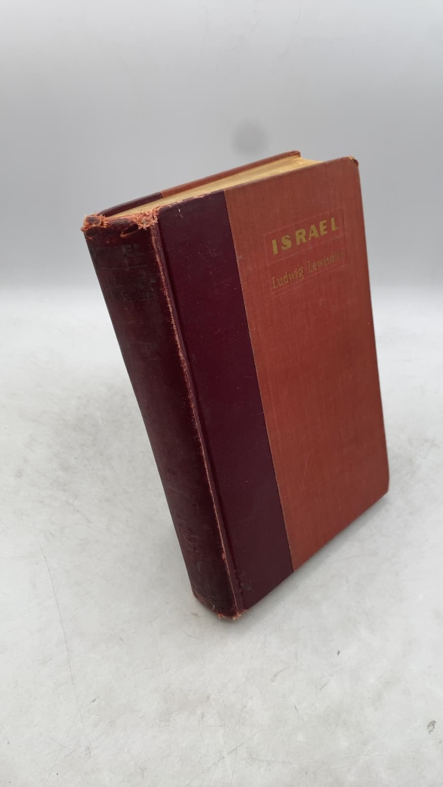 Israel by Ludwig Lewisohn - front cover
