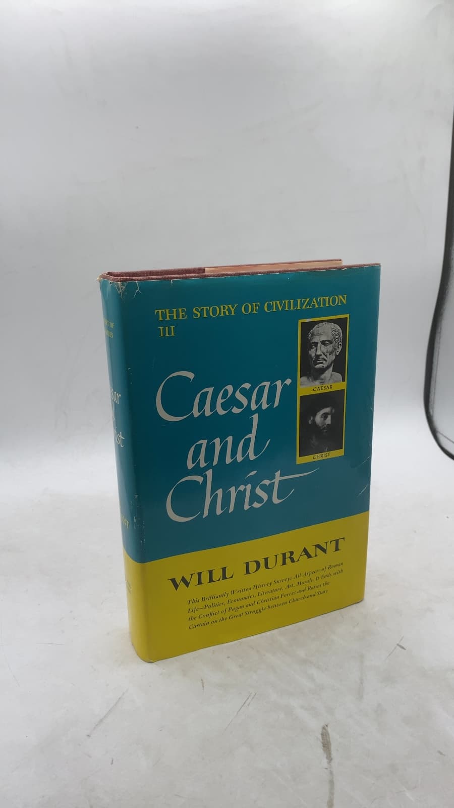 Caesar and Christ by Will Durant - front cover