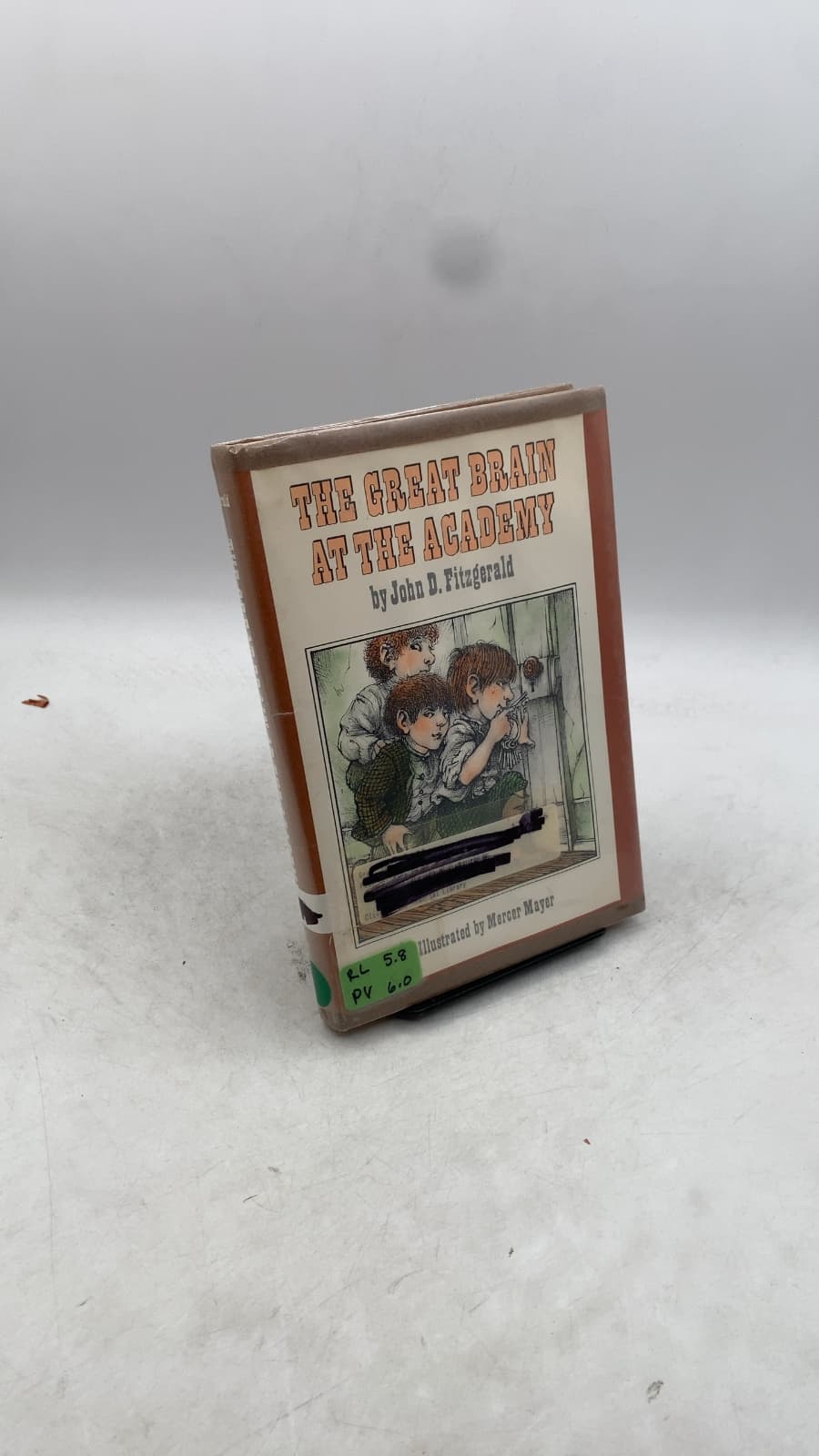 The Great Brain at the Academy by John D. Fitzgerald - front cover