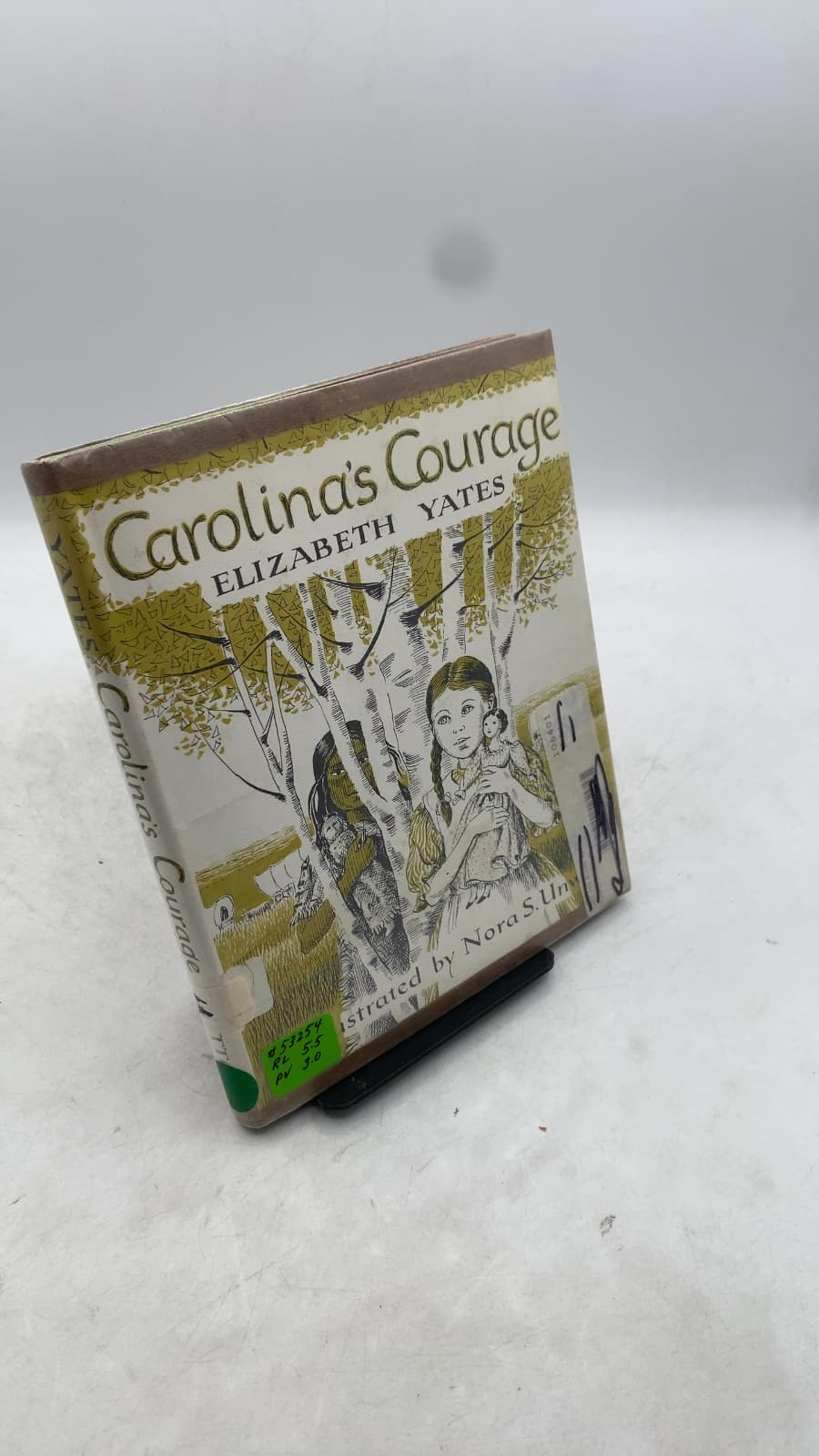 Carolina's Courage by Elizabeth Yates - front cover