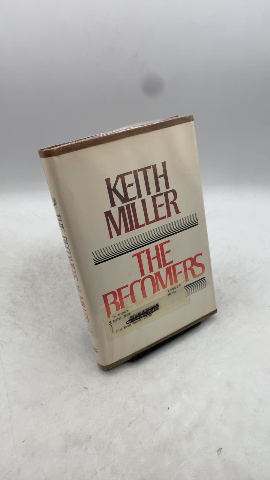 THE Becomers by Keith Miller - front cover