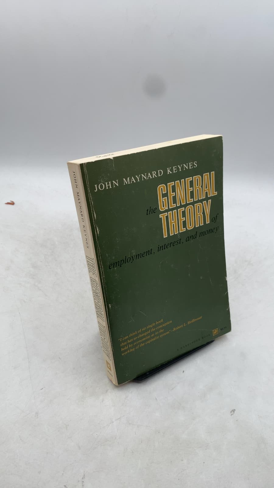 The General Theory of Employment, Interest, and Money by John Maynard Keynes - front cover