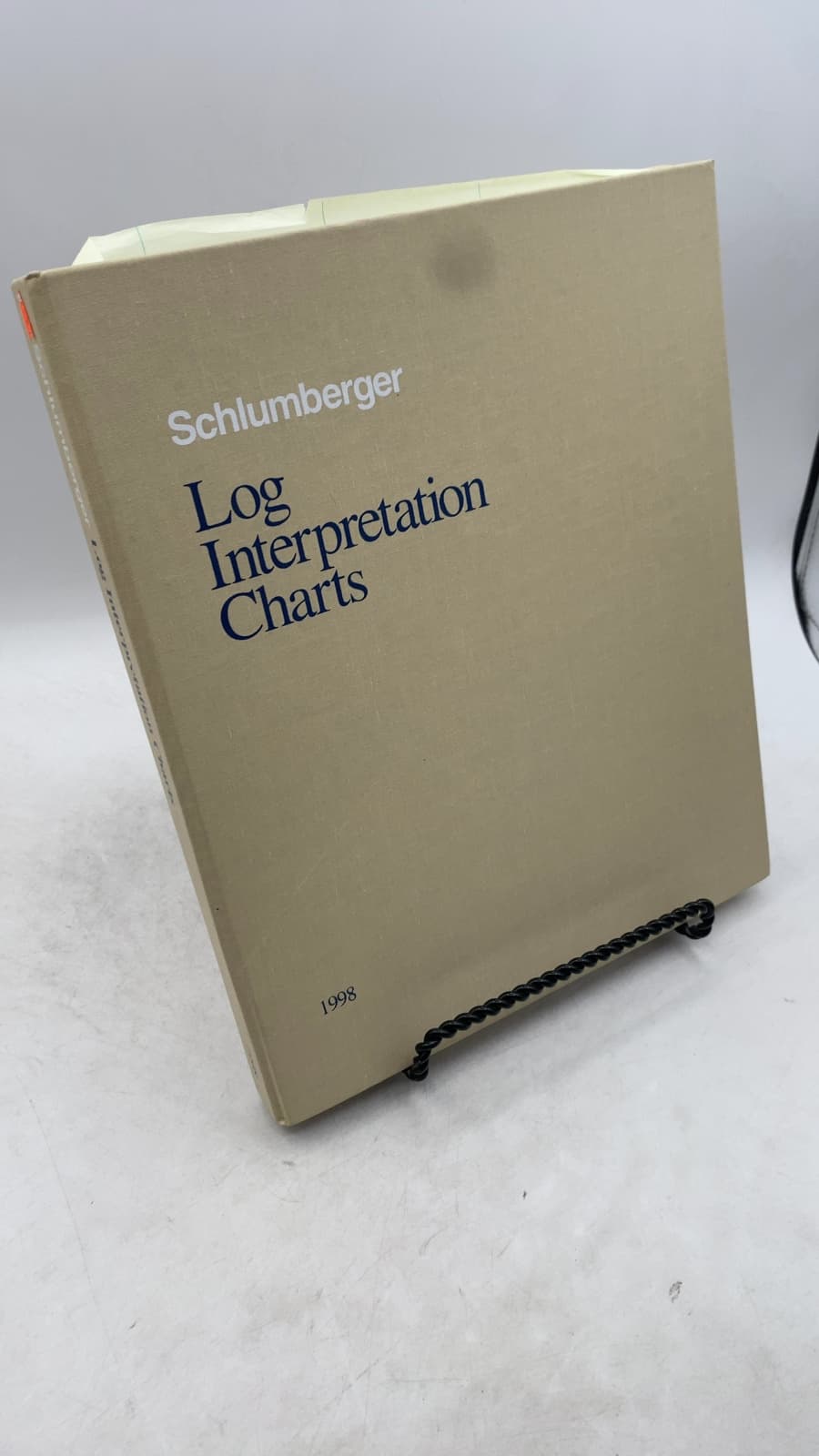 Log Interpretation Charts by Schlumberger - front cover