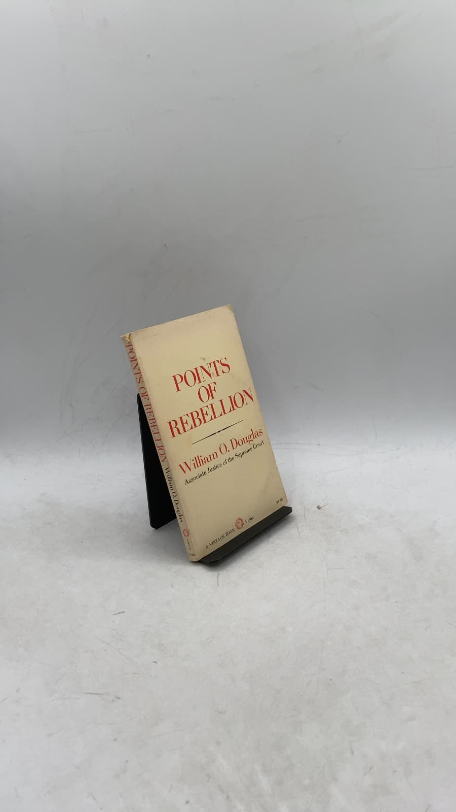 Points OF Rebellion by William O. Douglas - front cover
